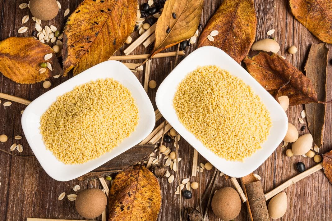Wholesome millet grains